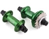Related: Profile Racing Elite Cassette Hub Set (Green) (Aluminum Driver) (Chromoly Cog) (FrontSpacing, RearSpacing) (36H) (16T)